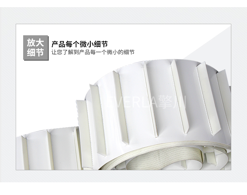 <a href='http://dsjvvrk.cn/shusongdai/shipin/' target='_blank'><u>食品輸送帶</u></a>加擋塊