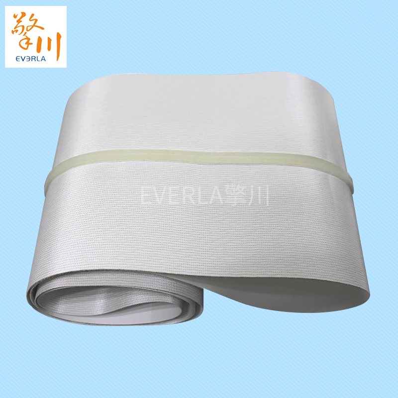 白色透明加導(dǎo)條pu<a href='http://dsjvvrk.cn/shusongdai/' target='_blank'><u>輸送帶</u></a>食品<a href='http://dsjvvrk.cn/shusongdai/' target='_blank'><u>輸送帶</u></a>主圖