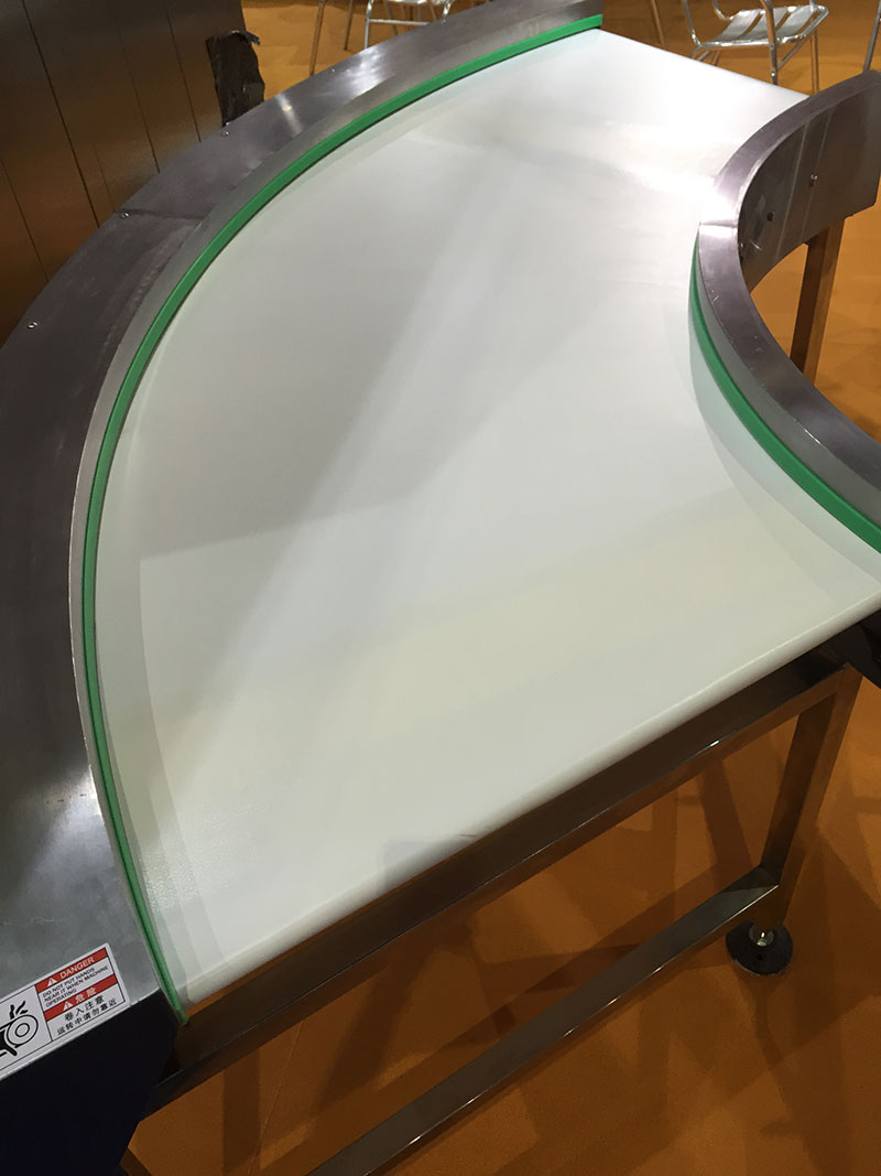 食品轉(zhuǎn)彎機(jī)輸送帶