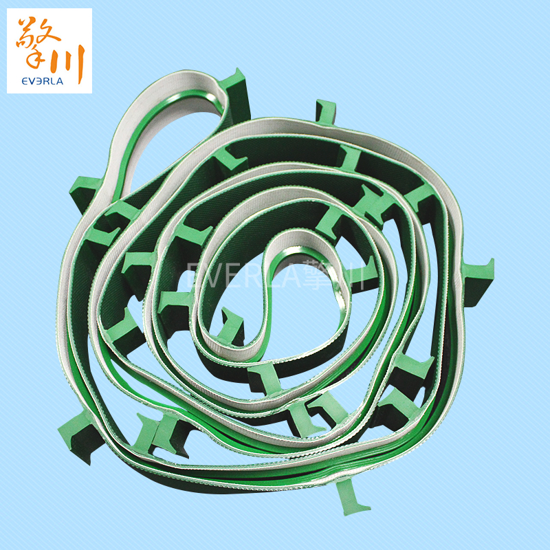 加擋塊pvc<a href='http://dsjvvrk.cn/shusongdai/' target='_blank'><u>輸送帶</u></a>主圖