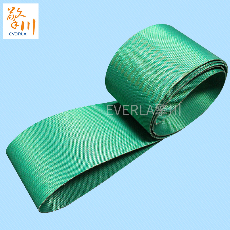 雙面綠色PVC纖維<a href='http://dsjvvrk.cn/shusongdai/' target='_blank'><u>輸送帶</u></a>