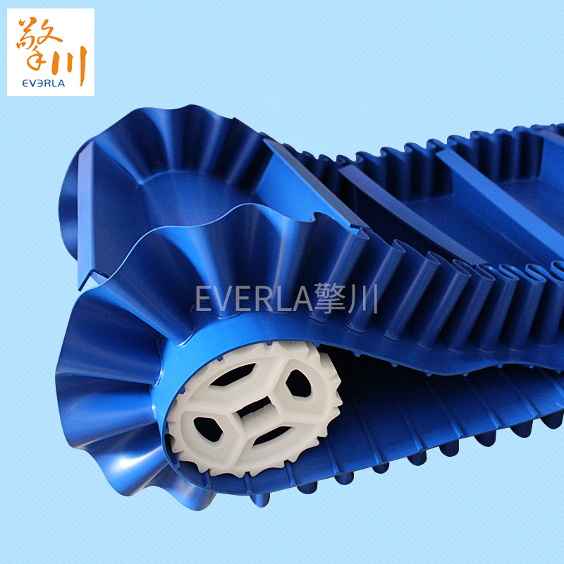 大傾角<a href='http://dsjvvrk.cn/shusongdai/shipin/' target='_blank'><u>食品輸送帶</u></a>